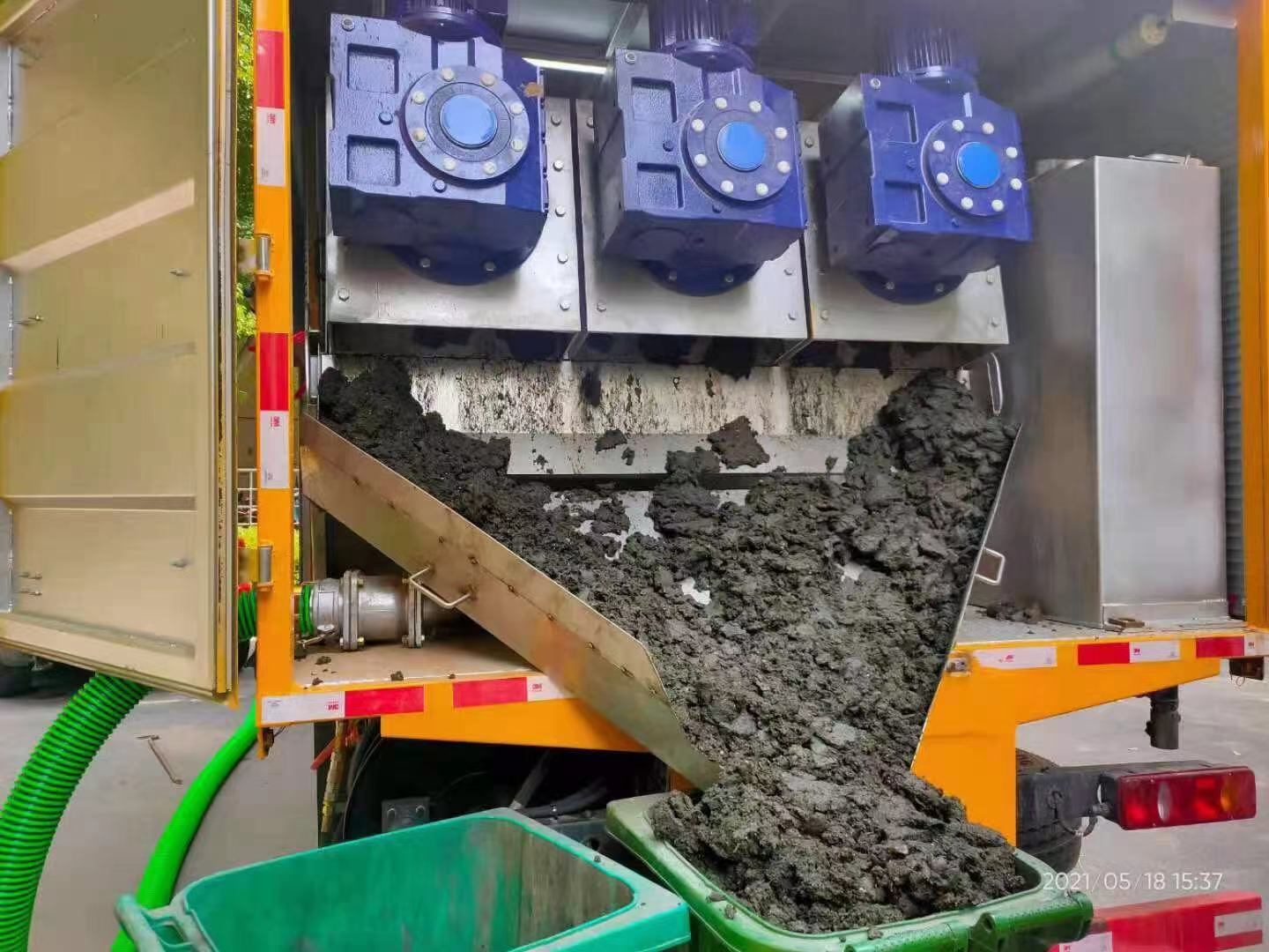 诏安化粪池清掏城市维护站-泥浆净化干湿分离处理